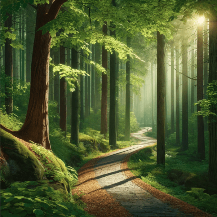 Serenity in the Woods 1